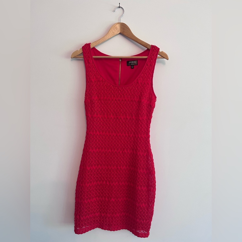 Guess Red Mini Dress